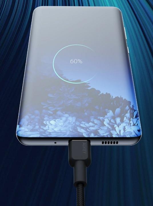 Immagine prodotto Aukey USB-C - Cavo USB-C, PD 60W, 1,8 m (1.80 m, USB 3.2 Gen 1)