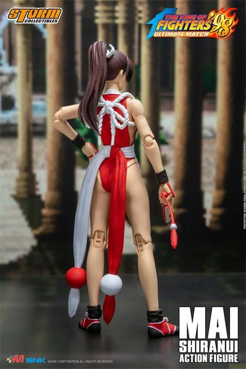 Actual product image Storm Collectibles King of Fighters '98: Ultimate Match Action Figure 1/12 Mai Shiranui 18 cm