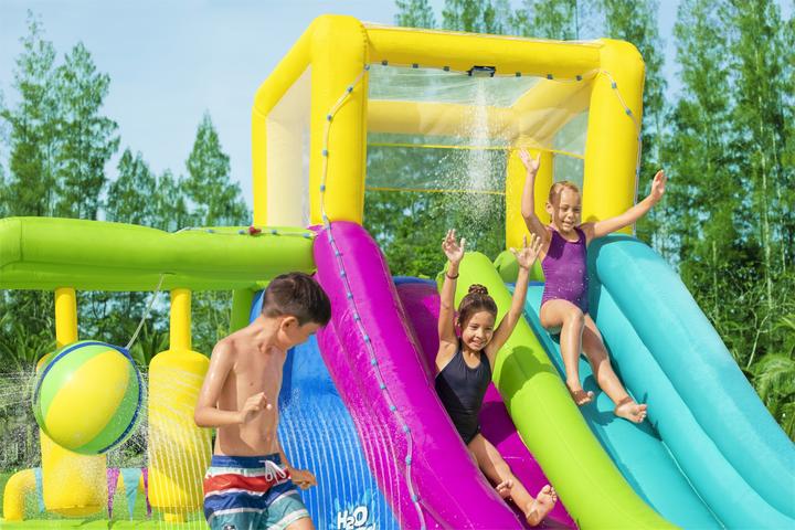 Actual product image Bestway WATER PARK MEGA Inflatable Water Amusement Park