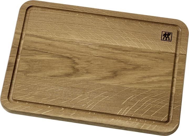Zwilling Chêne Planche à découper Planche de cuisine Planche à découper en bois 35 x 25 x 2 cm