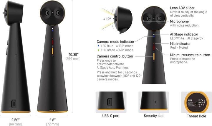Image du produit Ipevo Totem 180