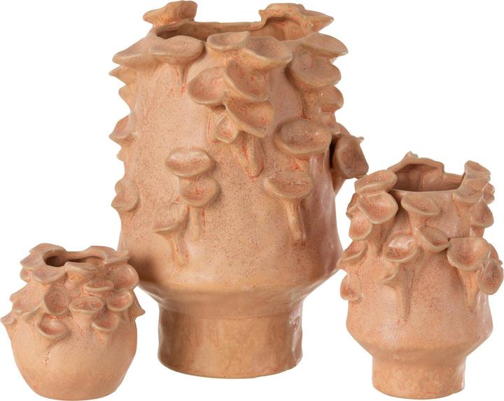 Image du produit J-Line Vase artisanal Ibiza Ø 18/H 26 cm