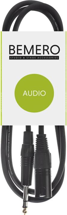 Bemero XLRm - 6.3 Klinken (1.50 m, 6.3mm jack, XLR)