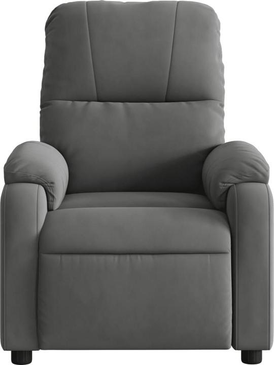 Produktbild VidaXL Massagesessel Dunkelgrau Mikrofasergewebe,Farbe