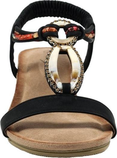 Actual product image Lunar Womens/Ladies Genoa Wedge Sandals (39)