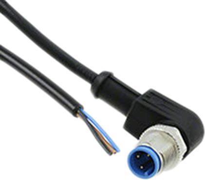 Actual product image TE Connectivity M12X1 ANGLED PLG 3P PIGTAIL 1.5M A