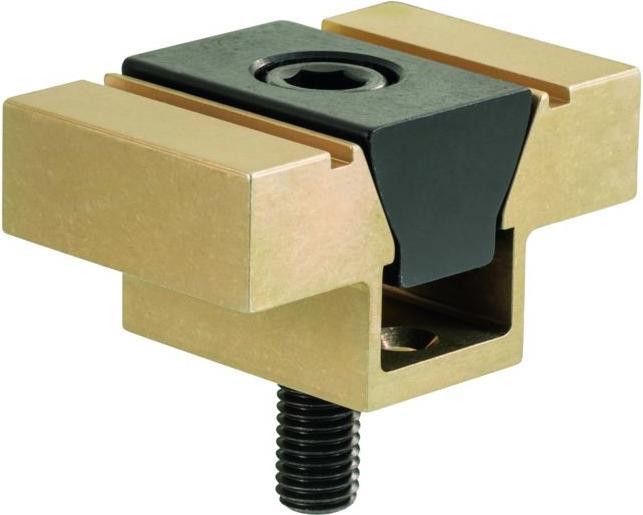 Actual product image Mitee-Bite Positive locking double wedge clamp
