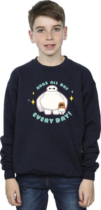 Immagine prodotto Disney Big Hero 6 Baymax Hugs Everyday Felpa Ragazzi (152, 158)