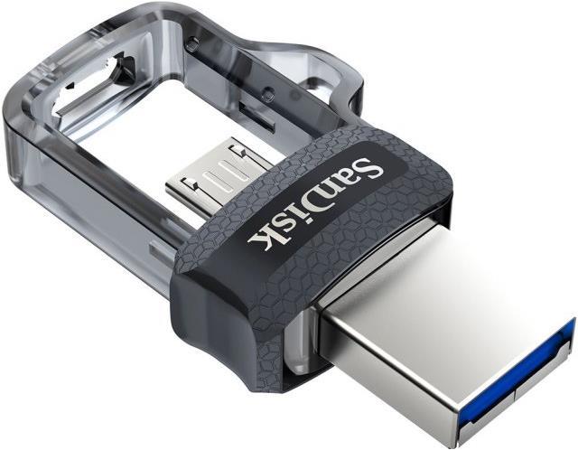 Actual product image SanDisk Ultra Dual Drive M3.0 (32 GB, USB-A, Micro USB, USB 3.0)