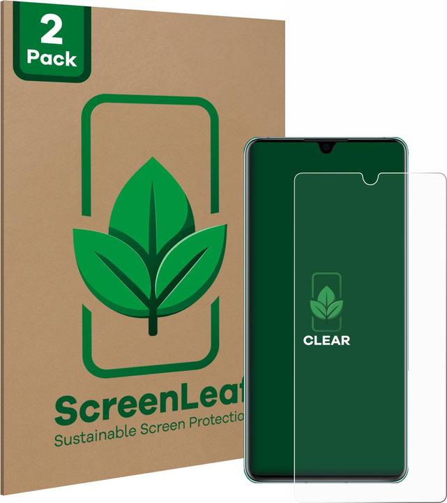 Immagine prodotto ScreenLeaf Pellicola protettiva sostenibile Pellicola protettiva dello schermo chiara trasparente (2 Pezzo/i, Huawei P30)