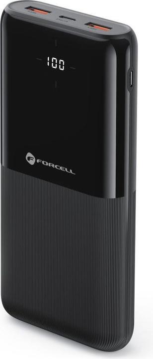 Immagine prodotto Forcell Power bank F-ENERGY P20k1 powerbank PD QC3.0 3A 20W 20000 mAh black (20000 mAh, 20 W, 74 Wh)
