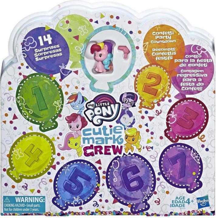 Actual product image Hasbro My Little Pony Cutie Mark Crew - Confetti Party Countdown 8-pack //E5323EU40
