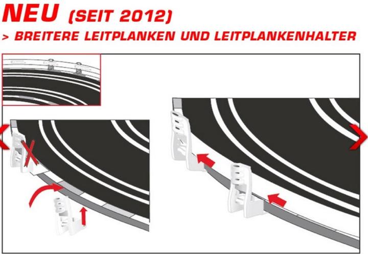 Actual product image Carrera Guard rail set