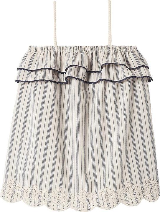 Beige striped