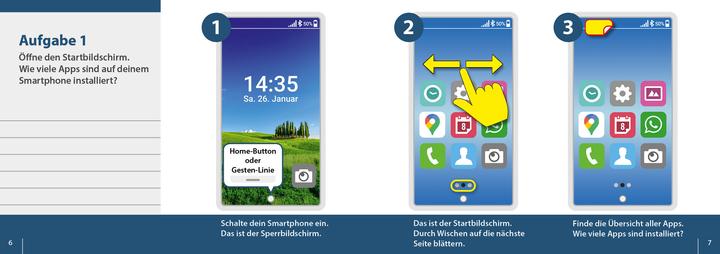 Actual product image Smartphonekurs für Senioren – Das Kursbuch für Android Handys (German, Gabriele Bruckmeier, 2023)