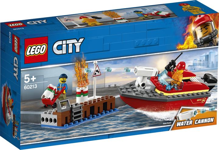 Immagine prodotto LEGO Vigili del fuoco al porto (60213, LEGO City)