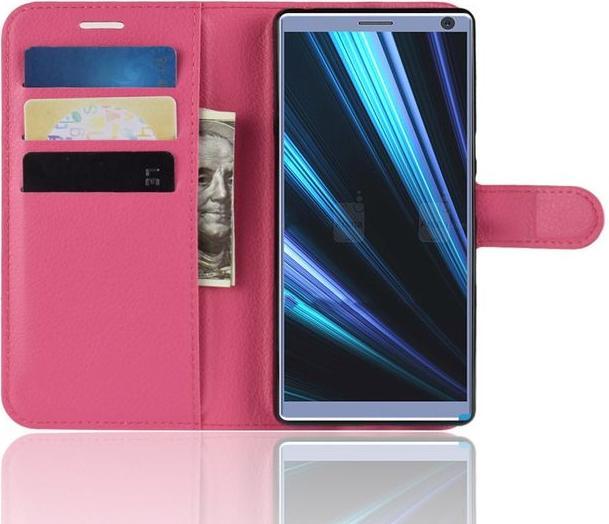Produktbild MU Classic Litchi Leder Bookcover Series (Sony Xperia 10 Plus)