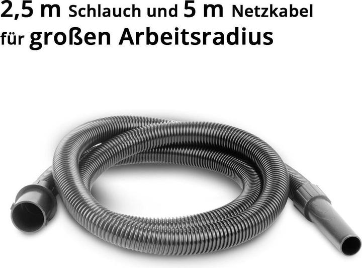 Produktbild Stahlwerk Staubsauger VC-1635 ST mit 1.600 W Leistung und 35 l Edelstahlbehälter (Nass-Trockensauger)