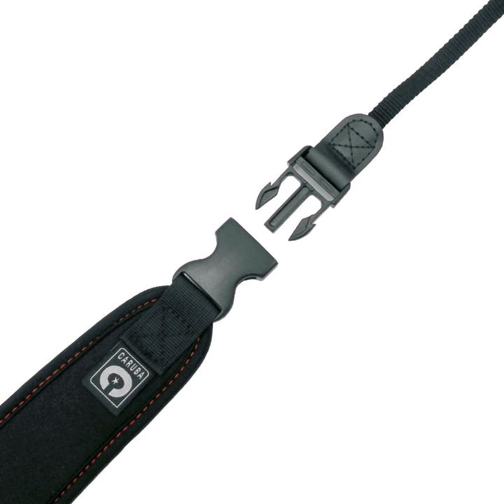 Immagine prodotto Caruba Tracolla per fotocamera Comfort + Sgancio rapido (nero + rosso) (Tracolla)