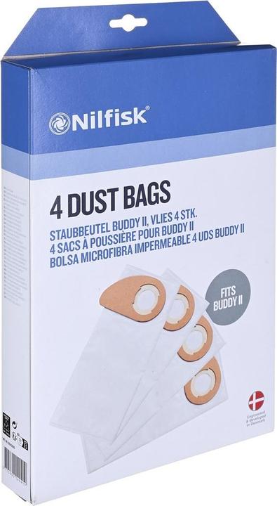 Actual product image Nilfisk 81943048 Dbags (4 x)
