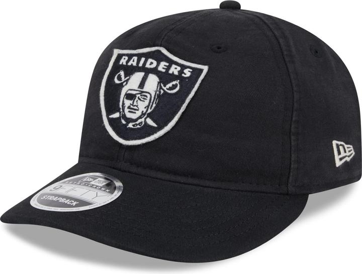 Image du produit New Era 9Fifty Retro Crown Cap Felt Logo Las Vegas Raiders