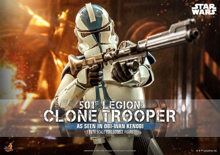 Actual product image Hot Toys Star Wars: Obi-Wan Kenobi 1/6 501st Legion Clone Trooper