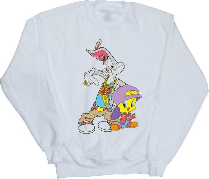 Actual product image Looney Tunes Boys Bugs And Tweety Hip Hop Sweatshirt (128)