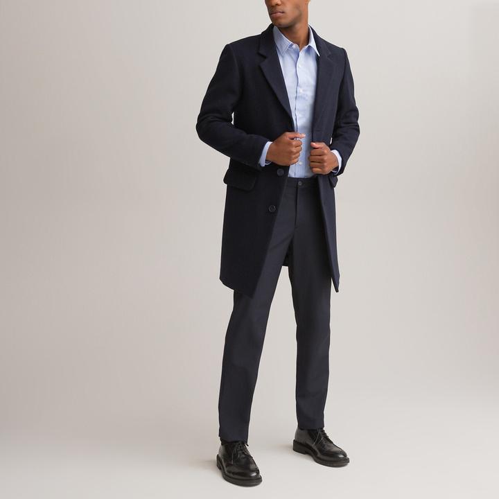 Actual product image La Redoute Collections Slim Fit Shirt with French Collar (XL)
