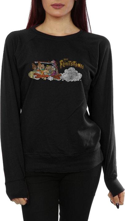 Image du produit The Flintstones - Sweat FAMILY CAR DISTRESSED - Femme (XXL)