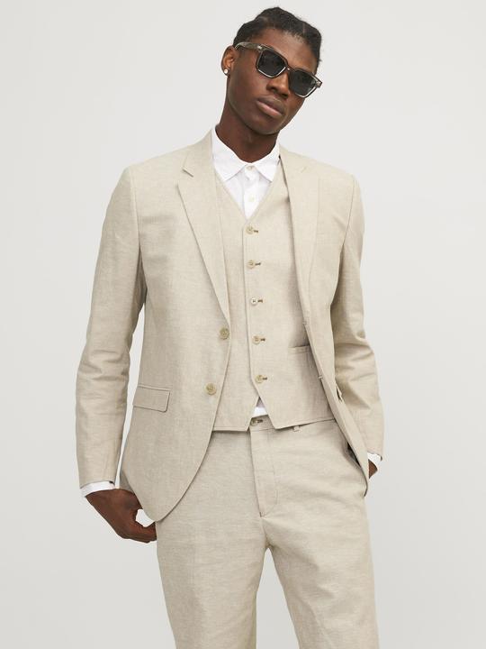 Actual product image Jack & Jones Slim Fit Linen Blazer (54)