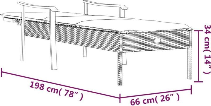 Produktbild VidaXL Peadar (198 cm)