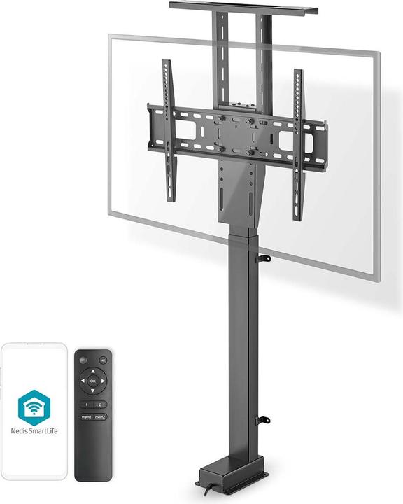 Image du produit Nedis Support TV motorisé - 37-80" - poids d'écran maximal supporté : 60 kg - Built-in Sc (80", 60 kg)