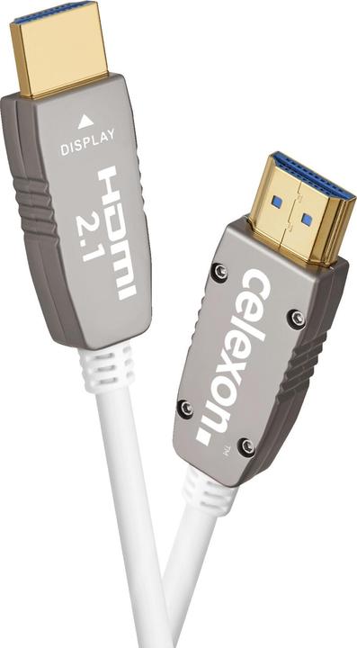 Celexon UHD Optical Fibre HDMI 2.1 8K Active Cable 6m, white (6 m, HDMI)