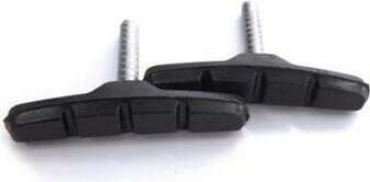 Actual product image Bike Attitude Brake shoe with bolt HC692 cantilever (Rubber)