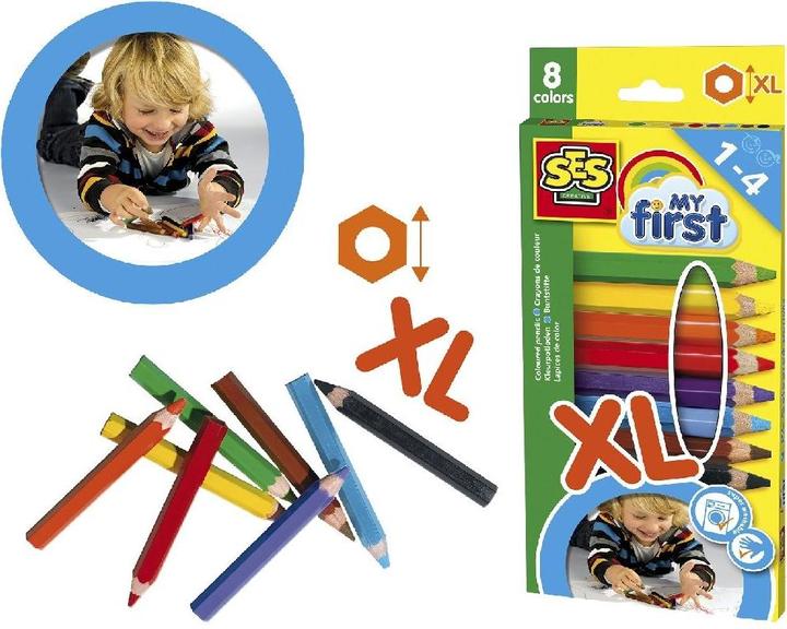 Image du produit Ses Mon premier crayon de couleur (Multicolore, 8 x)