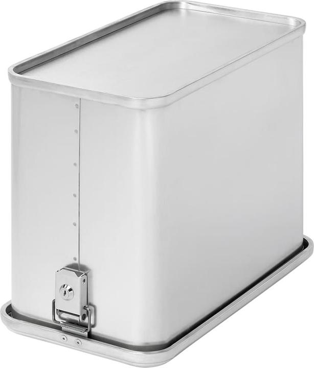 Produktbild ProPlus Aluminium Motorradkoffer mit Deckel und Zylindrischer Schloss Seite Case 36L (36 l)