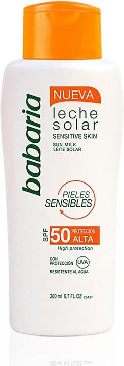 Image du produit Babaria Crème et lait pour le visage 200ml (Lotion solaire, SPF 50, 200 ml)