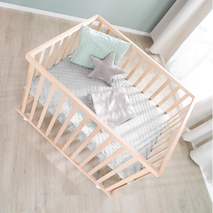 Produktbild Roba Laufgitter 100x75 Style grau (73 cm, 98.50 cm)