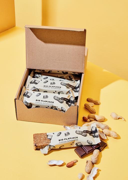 Immagine prodotto KoRo Barretta d'avena biologica con arachidi e cioccolato (Arachidi e cioccolato, 1 pz., 900 g)