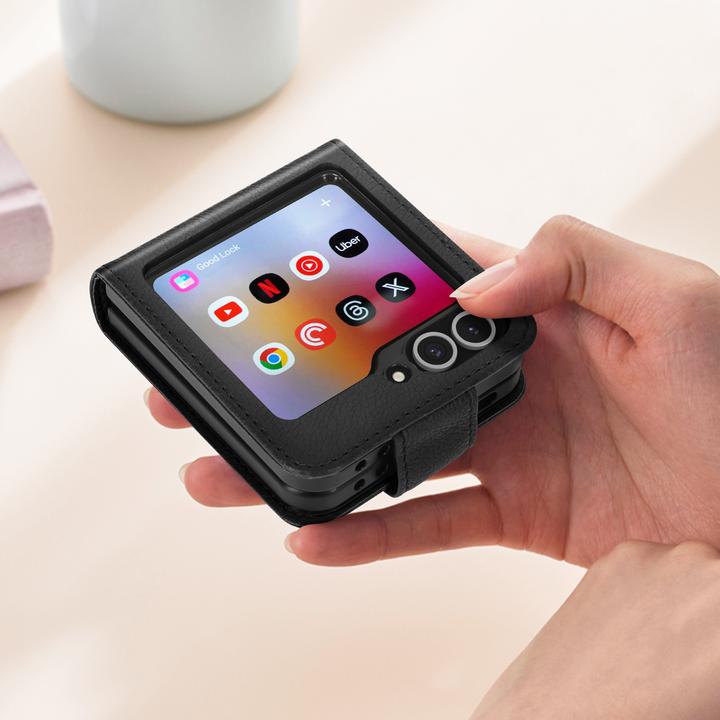 Actual product image Avizar Protective case for Galaxy Z Flip 6 Video support (Samsung Galaxy Z Flip6)