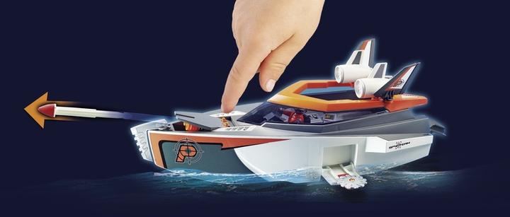 Actual product image Playmobil Spy Team Turboship (70002)