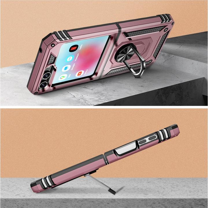 Image du produit Avizar Étui antichoc pour téléphone portable avec Ring Series (Samsung Galaxy Z Flip5)