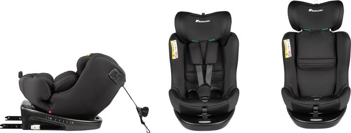 Actual product image Bebeconfort BBC EvolveFix I-Size Black Mist (Reboarder, ECE R129/i-Size Standard)
