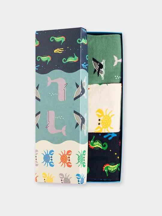 Produktbild DillySocks Under the Sea (3er Box) (36 - 40)