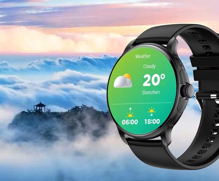 Produktbild Damen-Smartwatch RNCF35 SCHWARZ Armband + Armband