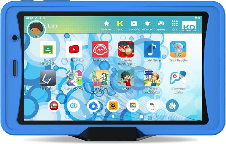 Actual product image KD Toys Kurio Tab Ultra 2 blue (French, Italian, German)