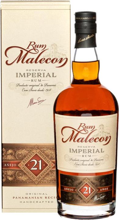 Actual product image Malecon Rum 21 Years Old Rum from Panama/GP