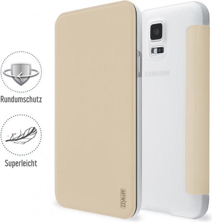 Produktbild Artwizz SmartJacket Schutzclip für Galaxy S5 Gold (Samsung Galaxy S5)