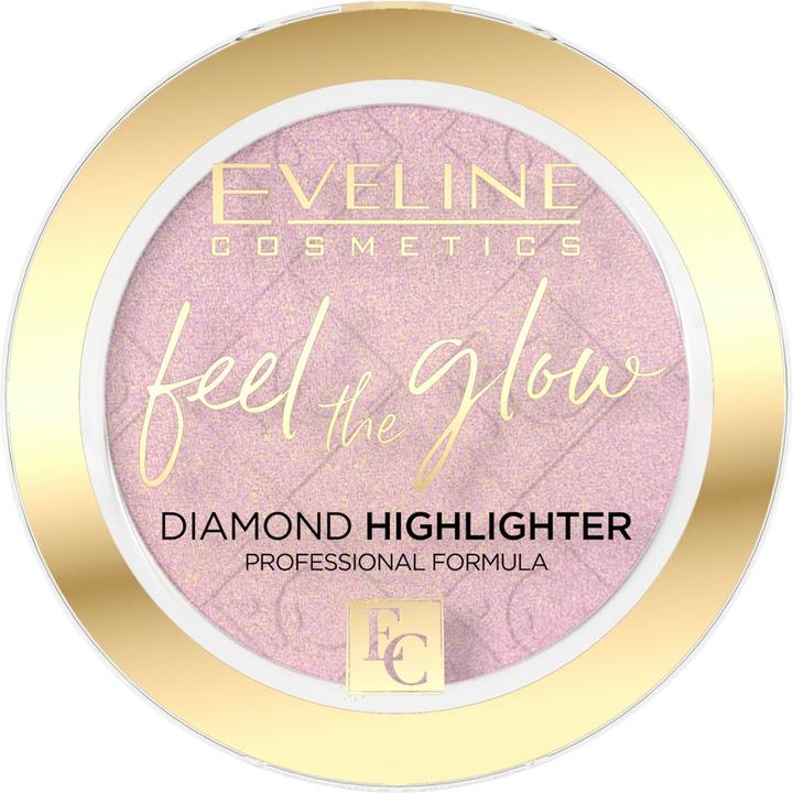 Produktbild Eveline Feel The Glow Highlighter In Stone 03 Rose Gold 4.2G (Bronze, Highlighter, 30 g)