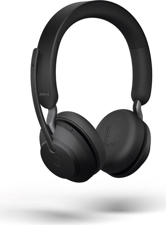 Produktbild Jabra Headset Evolve2 65 Duo UC Schwarz, USB-A, Ladestation (Kabellos, USB-A)